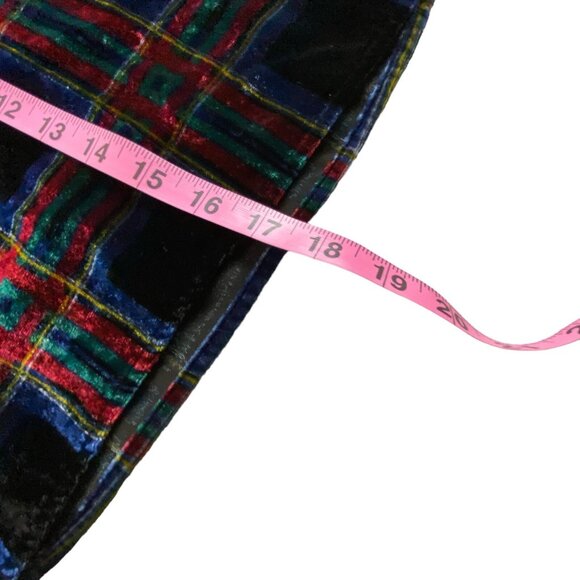 TORRID Women Velvet Cami Top Cropped Sophie Tank Swing Size 0/L Black 2-5 - Picture 8 of 14